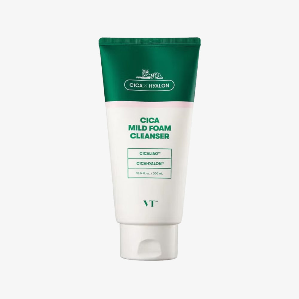 VT COSMETICS VT CICA MILD FOAM CLEANSER 300ml (EU Package)