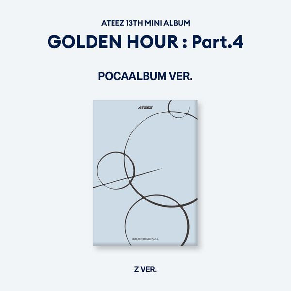 ATEEZ - 13th Mini Album [GOLDEN HOUR : Part.4] (POCAALBUM Ver.) (Z Ver.)