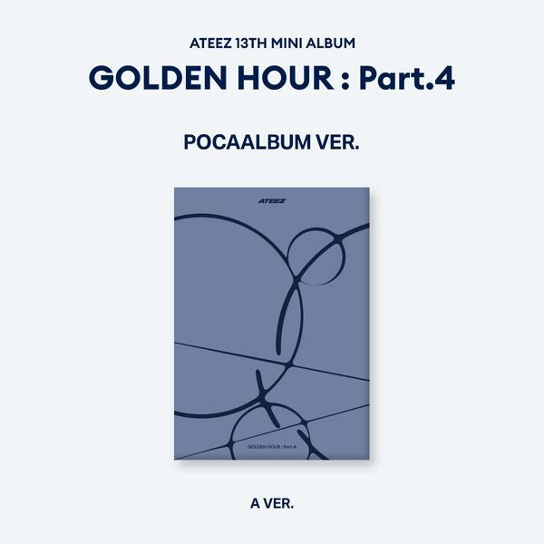 ATEEZ - 13th Mini Album [GOLDEN HOUR : Part.4] (POCAALBUM Ver.) (A Ver.)