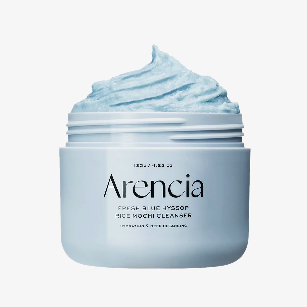 ARENCIA (EU Package) FRESH BLUE HYSSOP RICE MOCHI CLEANSER 120G