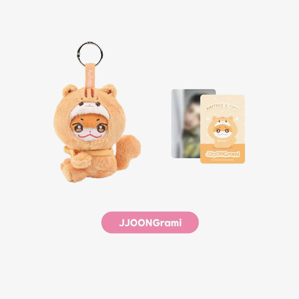 ATEEZ - ANITEEZ X TINY PLUSH KEYRING (JJOONGrami) OFFICIAL MD