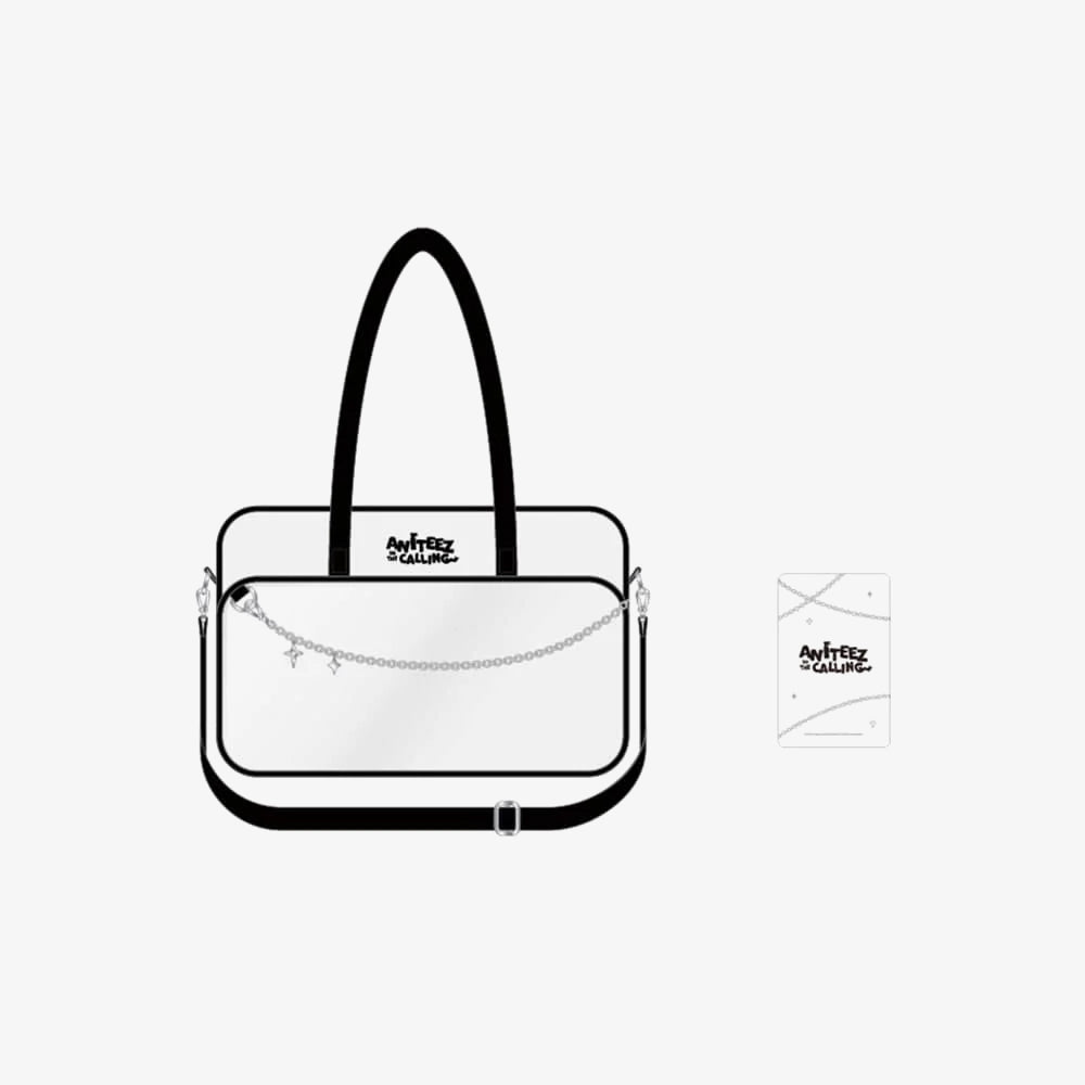 ATEEZ - OFFICIAL MD [ANITEEZ IN THE CALLING] PVC POCKET SHOULDER BAG