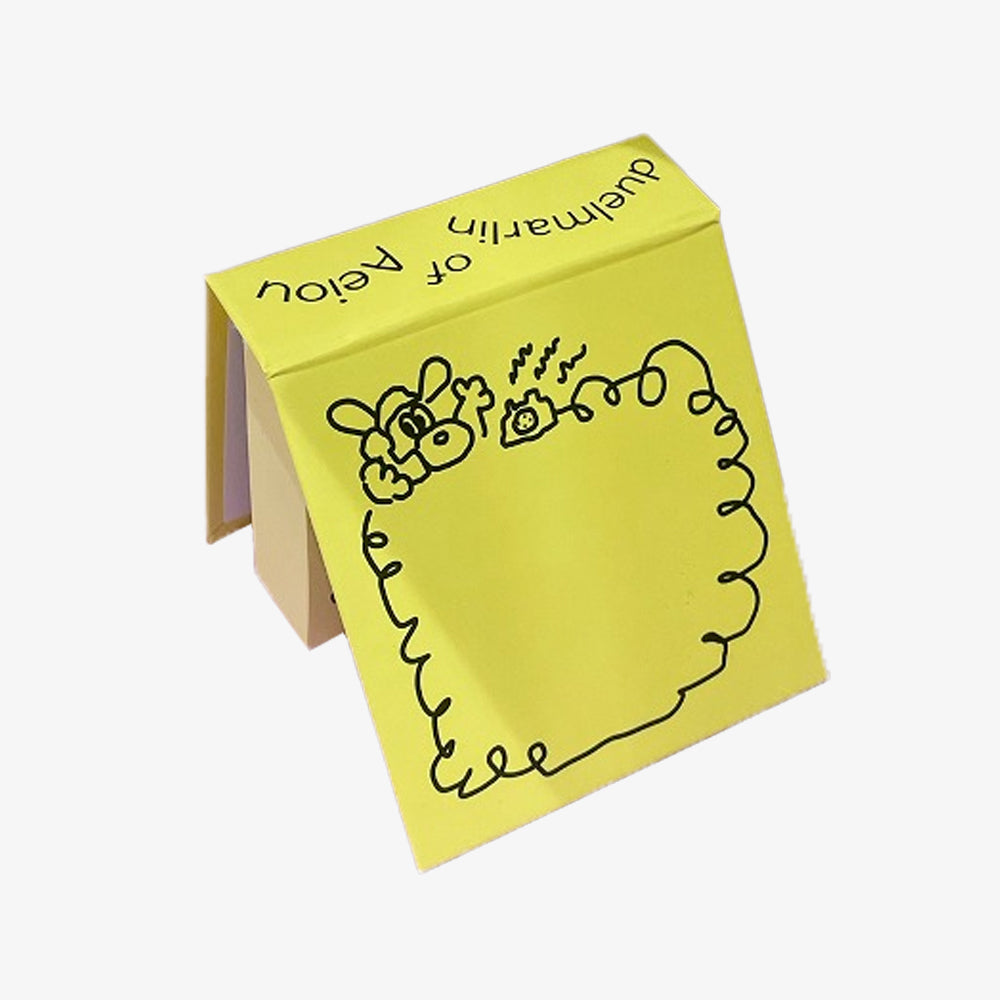Aeiou Ding Ding Memo Book Call Call Post-it