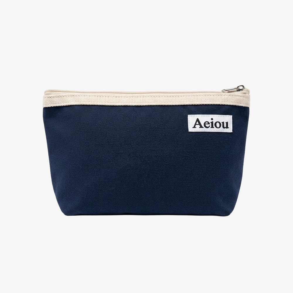 Aeiou POUCH (L) Indigo Blue
