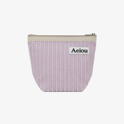Aeiou POUCH (M) Cauliflower Pink Corduroy