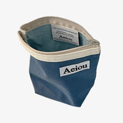 Pochette Aeiou (M) Bleu ciel du soir