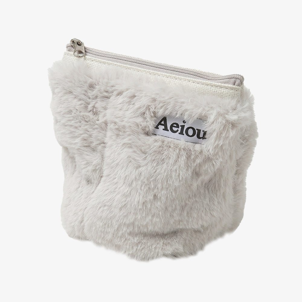 Aeiou POUCH (M) Fur Sand Dune