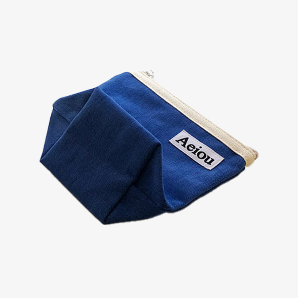 Aeiou POUCH (M) Pado Blue