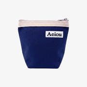 Aeiou POUCH (M) Pado Blue