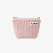 Aeiou POUCH (M) Pana color crema fresa