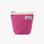 Pochette Aeiou (M) Rose pastèque