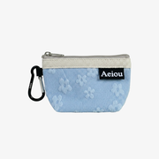 Aeiou POUCH (S) Jelly Flower Azul