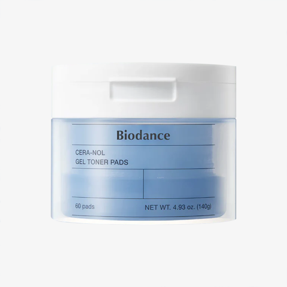 Almohadillas de gel tónico BIODANCE Cera-nol, 60 unidades