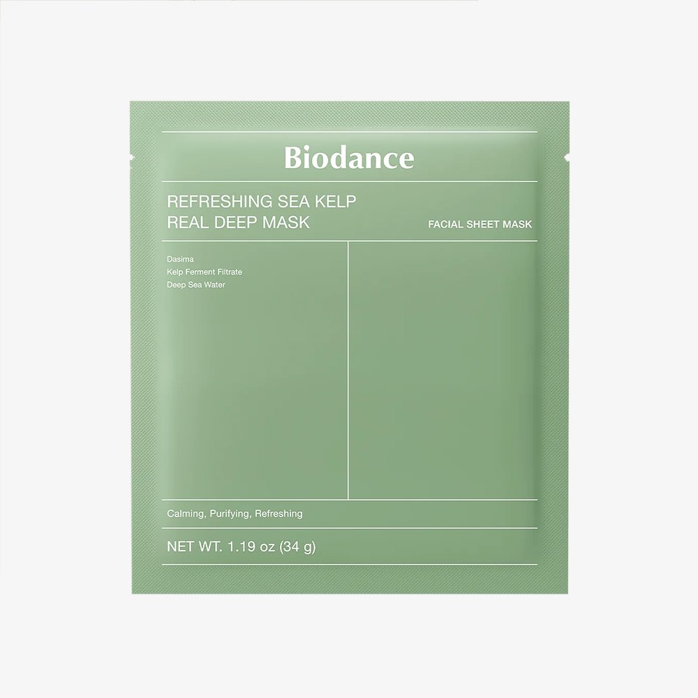 BIODANCE [EU]Refreshing Sea Kelp Real Deep Mask 1Box (34g*4ea)