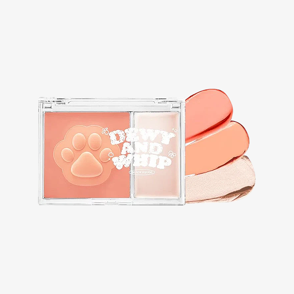 BLACK ROUGE DEWY WHIP CHEEK AND BEAM DW03 Tangerine