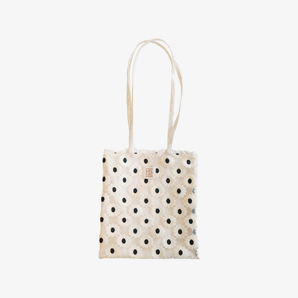 BOLSAC stroll bag_white flower