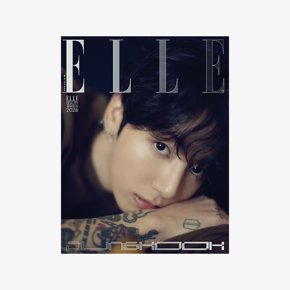 BTS JUNG KOOK - ELLE MAGAZINE 2026 JANUARY ISSUE COVER B