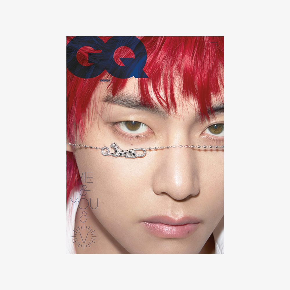 BTS V - GQ MAGAZINE FEBRUARY 2026 ISSUE COVER B