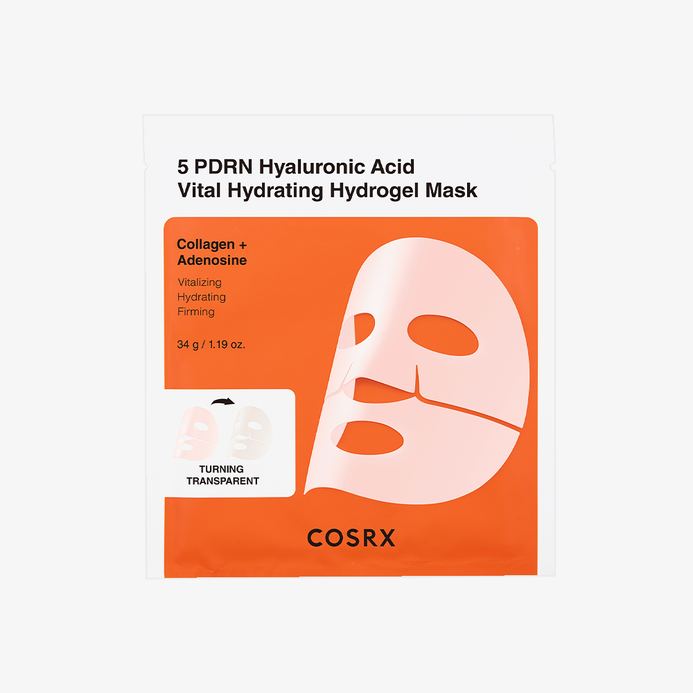 COSRX (3EA) 5 PDRN Hyaluronic Acid Vital Hydrating Hydrogel Mask