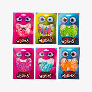 Halloween Creepy worms 50g 4 varieties assorted