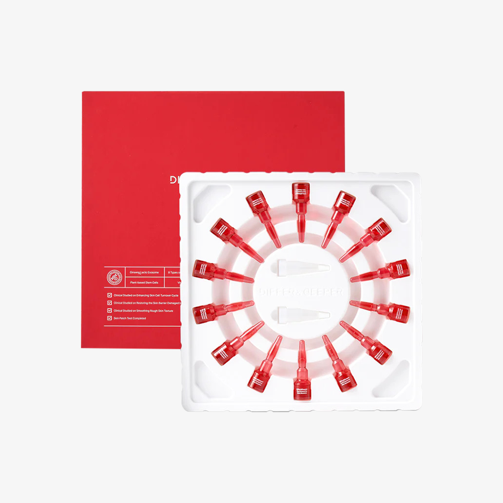 DIFFER&DEEPER Red Exosome Skin Booster 2 ml x 14