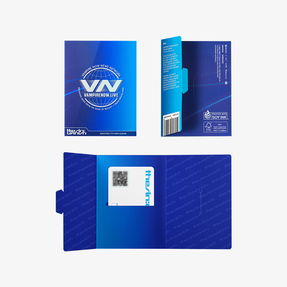 ENHYPEN - THE SIN: VANISH 7º MINI ÁLBUM WEVERSE ÁLBUM VER