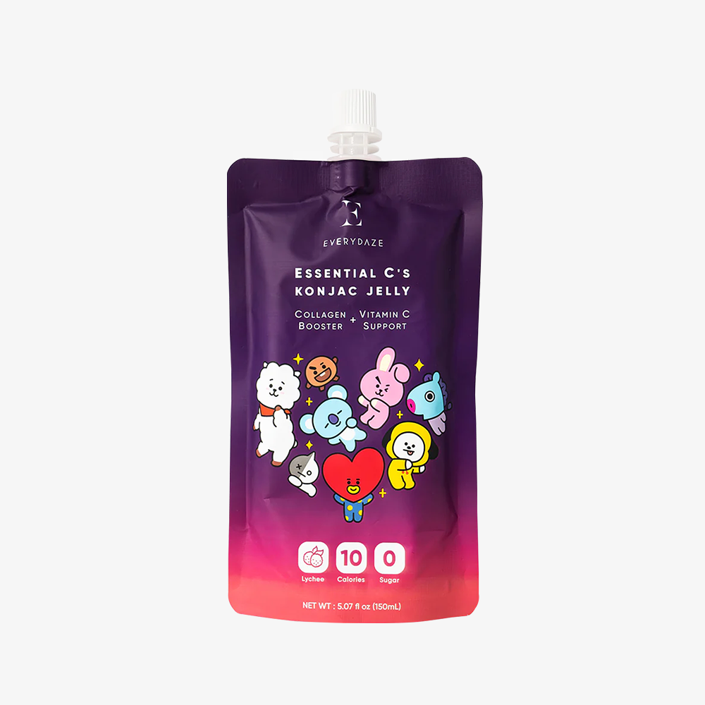 EVERYDAZE Essential Konjac Jelly - Lychee BT21 Edition