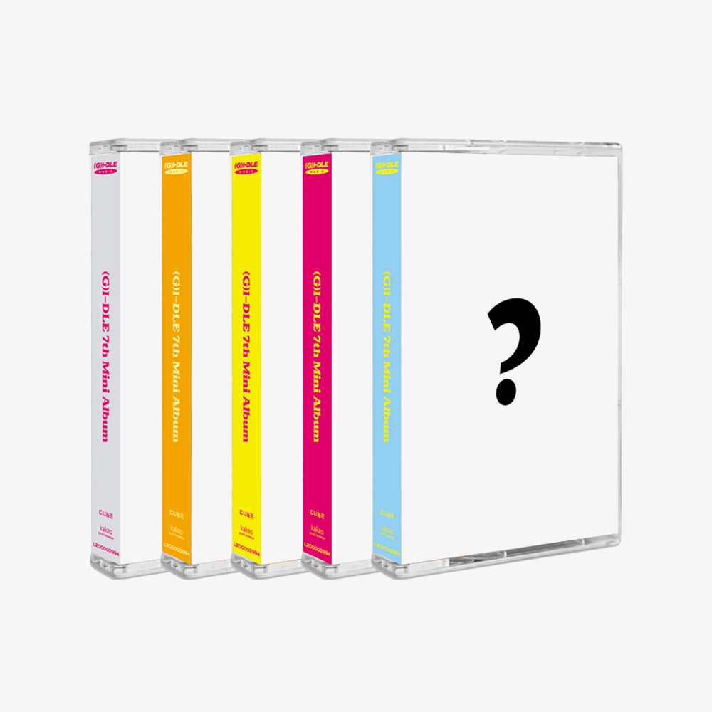 (G)I-DLE - 7th Mini Album [I SWAY] (Special Ver.) (MC Ver.) (Random Ver.)