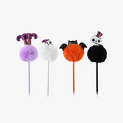 Halloween-Kugelschreiber mit Pompon