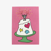 Hozumi stationery cake postcard
