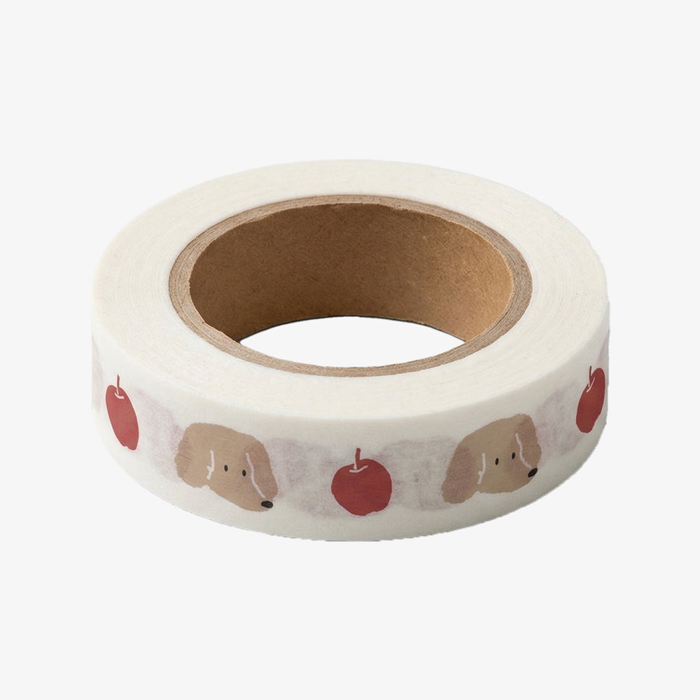 Hozumi stationery maskingtape_apple