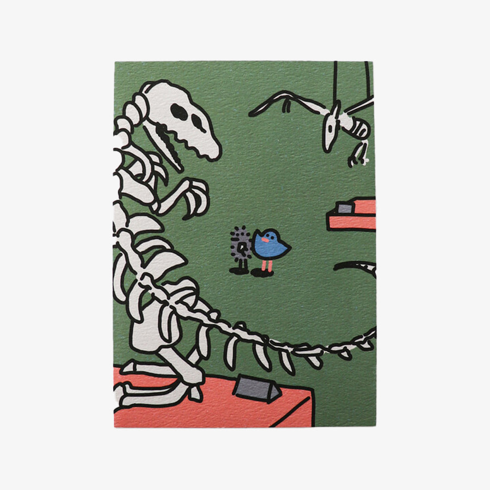 Hozumi stationery museum postcard