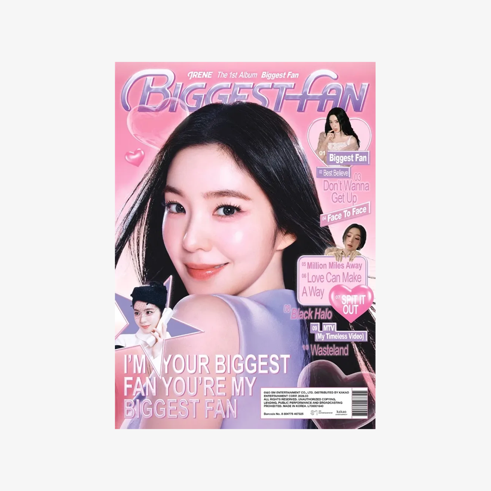 IRENE - 1st Album [Biggest Fan] (Photobook Ver.) (I'M YOUR Ver.)