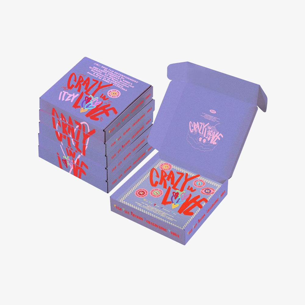 ITZY - The 1st Album [CRAZY IN LOVE] (Random Ver.) (Second press)