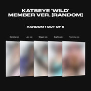 KATSEYE - [WILD] (Member ver.) (5 TYPES Random)