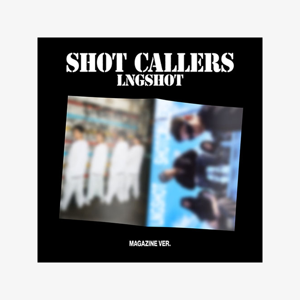 LNGSHOT - SHOT CALLERS 1ST EP ALBUM MAGAZINE VER