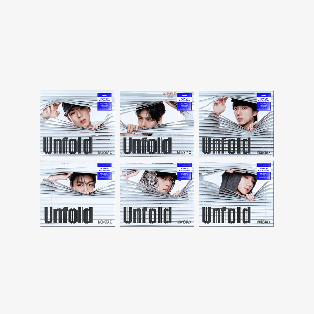 MONSTA X - English Album [Unfold] (DIGIPACK Ver.) (Limited Edition)