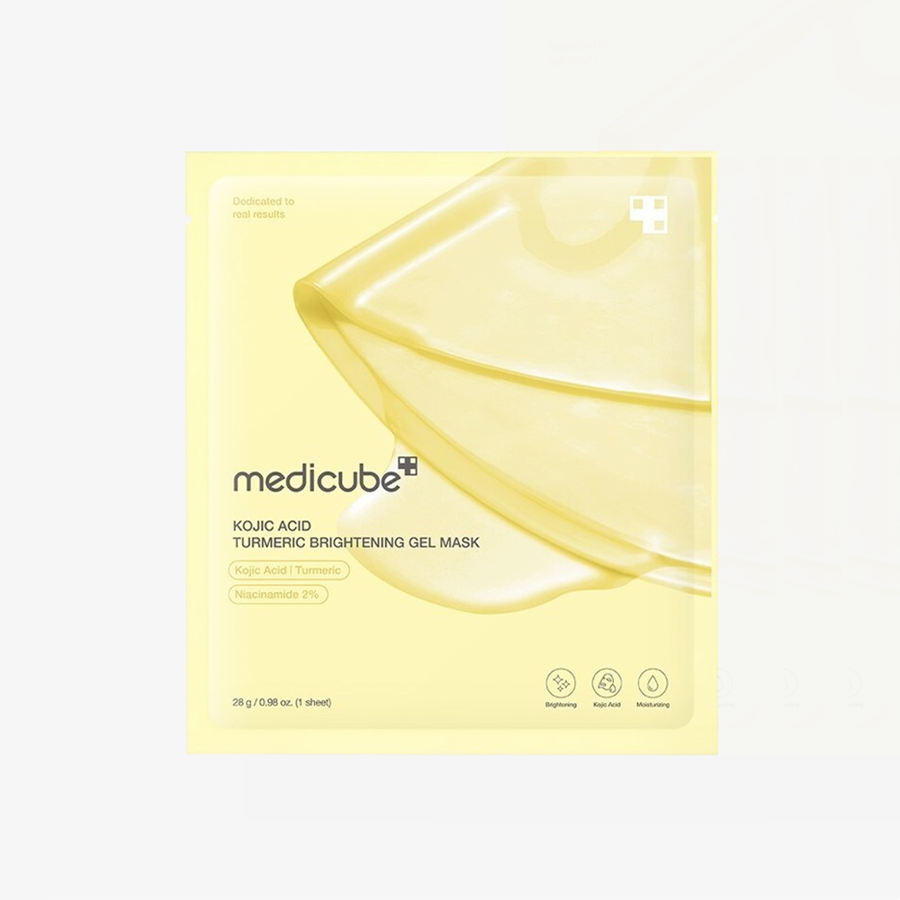 Medicube [EUP] KOJIC ACID TURMERIC BRIGHTENING GEL MASK(28g*4ea)