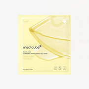 Medicube [EUP] MASQUE GEL ÉCLAIRCISSANT À L'ACIDE KOJIQUE ET AU CURCUMA (28 g x 4 unités)