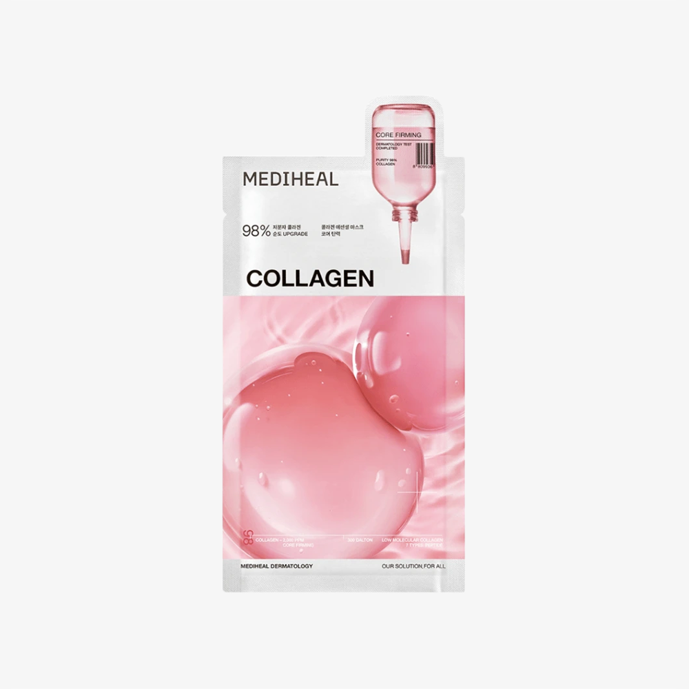 Mediheal [10ea] Collagen Essential Mask_Core Firming 24ml