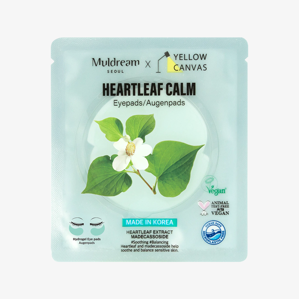 Muldream YellowCanvas Heartleaf Calming EyePad