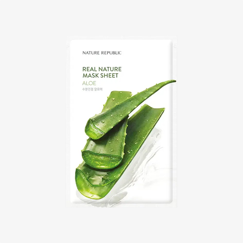 Nature Republic (EU) REAL NATURE SHEET MASK ALOE 23ml