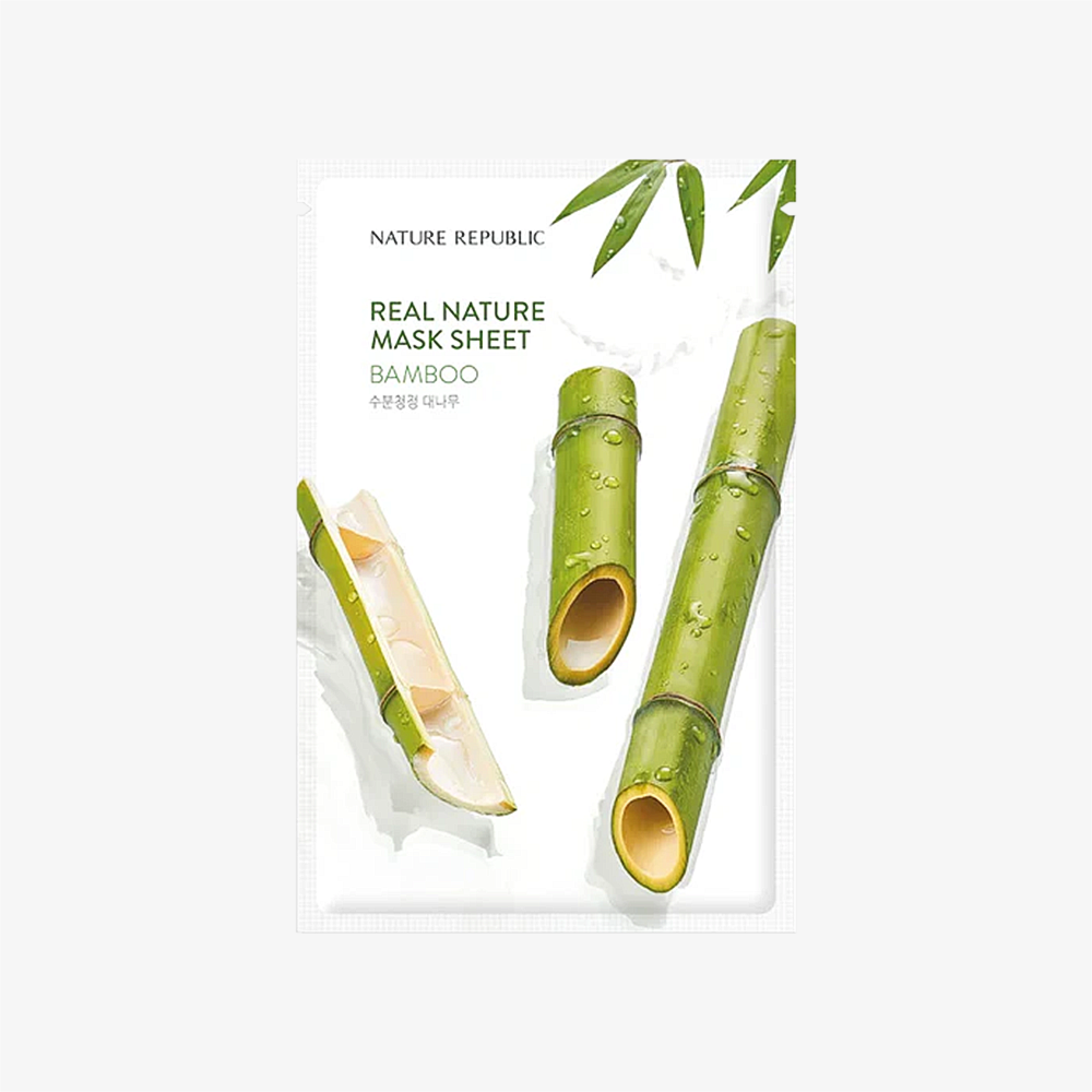 Nature Republic (EU) REAL NATURE SHEET MASK BAMBOO 23ml