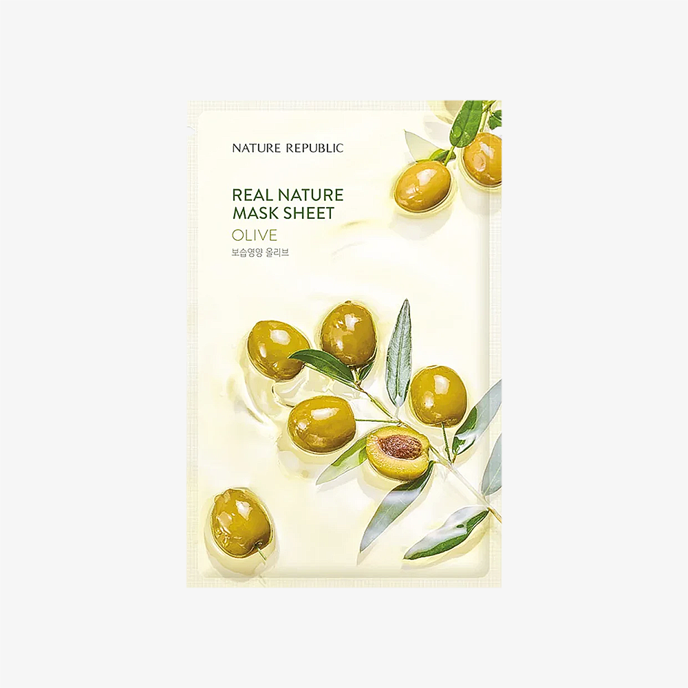 Nature Republic (EU) REAL NATURE SHEET MASK OLIVE 23ml