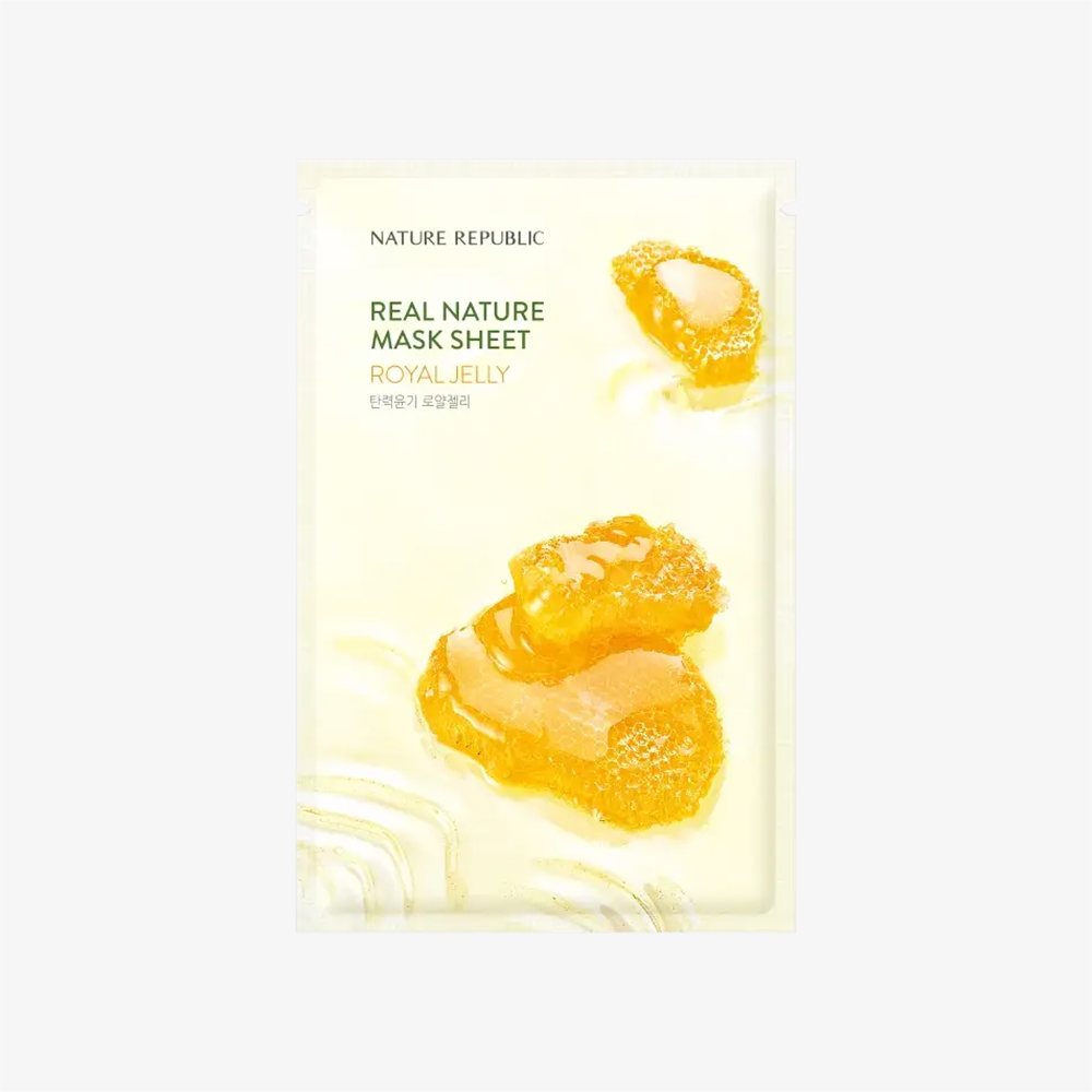 Nature Republic (EU) REAL NATURE SHEET MASK ROYAL JELLY 23ml