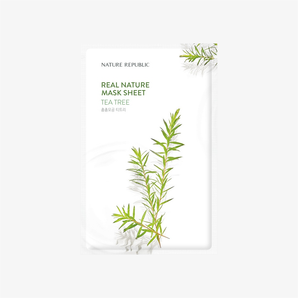 Nature Republic (EU) REAL NATURE SHEET MASK TEA TREE 23ml