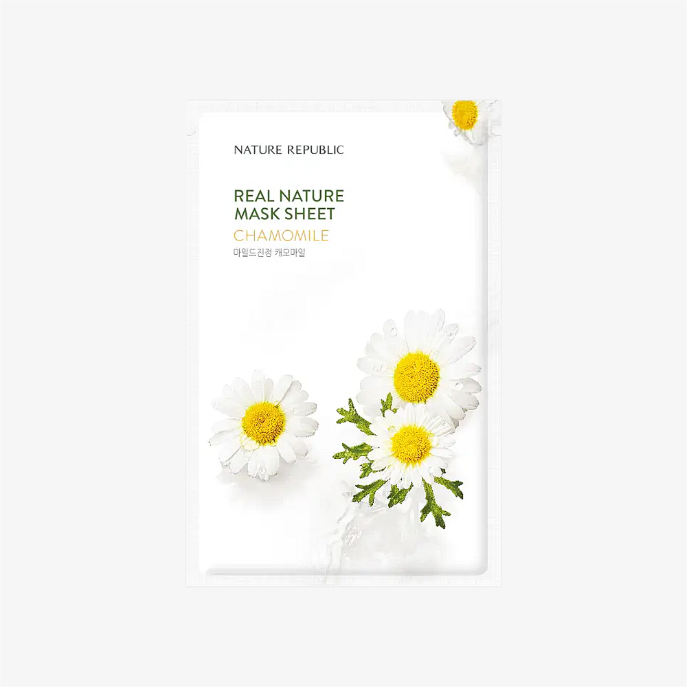 Nature Republic (EU) Real Nature Mask Sheet/ Chamomile 23ml
