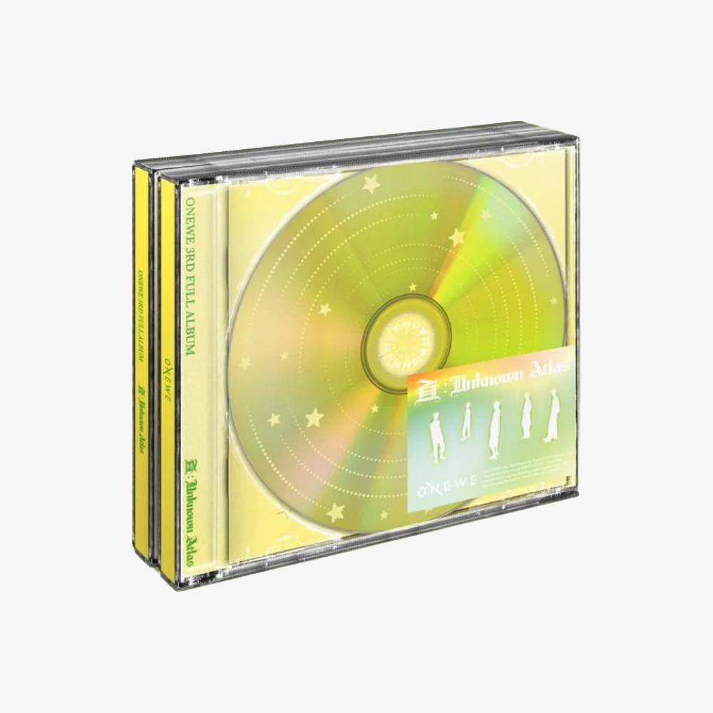 ONEWE - 3nd Full Album [面: Unknown Atlas] (面ver.)