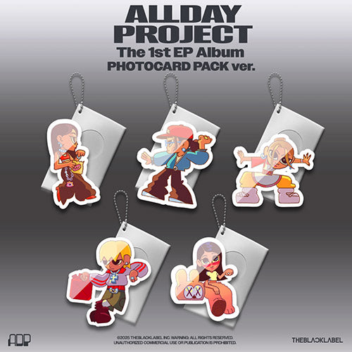 ALLDAY PROJECT - ALLDAY PROJECT 1ER EP ALBUM YG SELECT PACK DE PHOTOCARTES CADEAU VERSION ALÉATOIRE