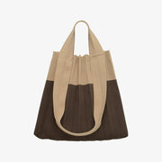 SAC CABAS PLEATSMAMA 2 EN 1 CAFÉ MOCHA